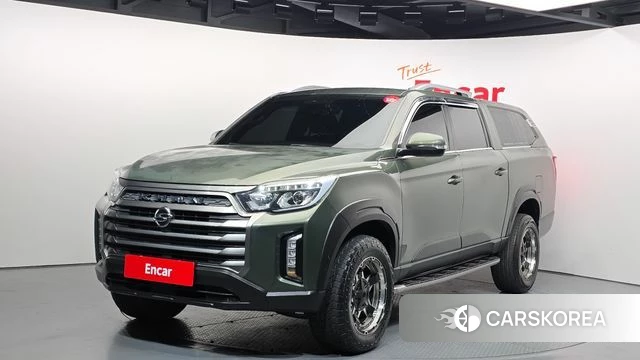 Ssangyong The New Rexton Sports Cannes 2021 Темно-зеленый из Кореи