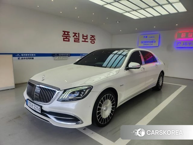 Mercedes-Benz S-Class W222 2020 Белый из Кореи