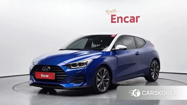 Hyundai Veloster (JS) 2018 Синий из Кореи