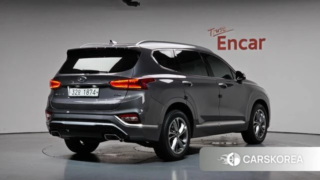 Hyundai Santa Fe TM 2018 Серый из Кореи