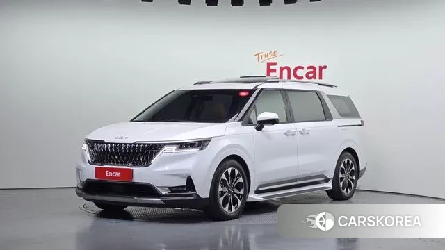 Kia Carnival 4th generation 2023 Белый из Кореи