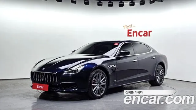 Maserati Quattroporte 2021 Синий из Кореи