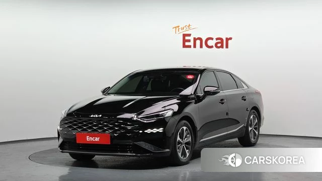 Kia K8 Hybrid 2022 Черный из Кореи
