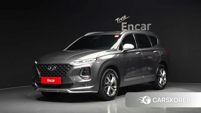 Hyundai Santa Fe TM 2018 Серый из Кореи