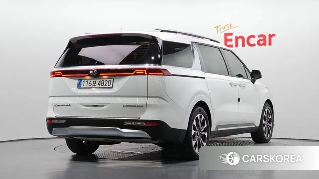 Kia Carnival 4th generation 2020 Белый из Кореи