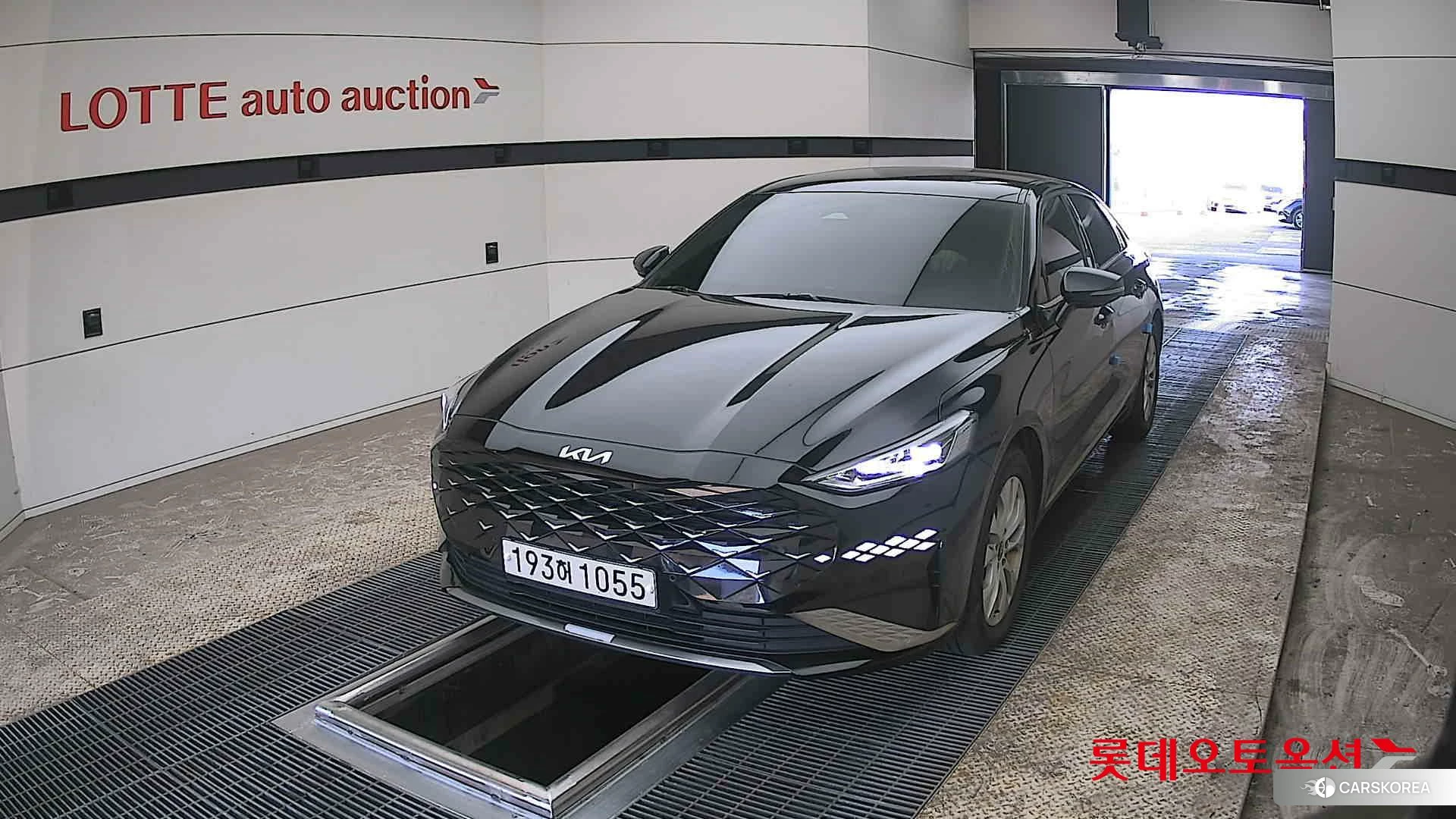 Kia K8 2022 Aurora Black Pearl из Кореи