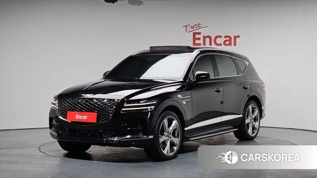 Genesis GV80 2021 Черный из Кореи