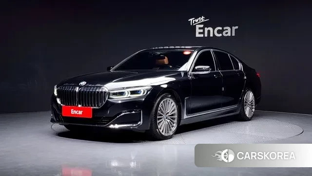 BMW 7 Series (G11) 2021 Черный из Кореи