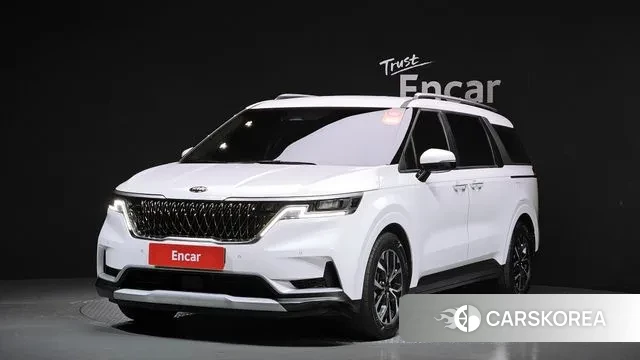 Kia Carnival 4th generation 2021 Белый из Кореи