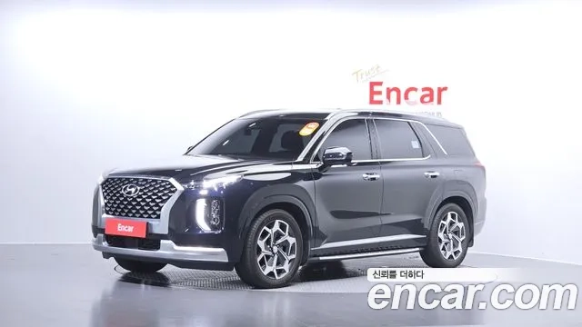 Hyundai Palisade 2021 Синий из Кореи