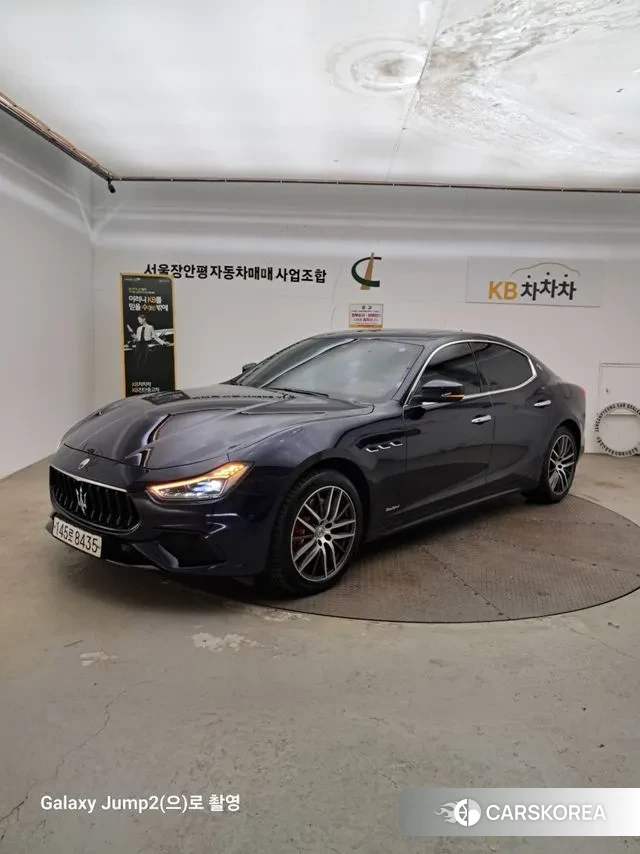 Maserati Ghibli 2021 Синий из Кореи