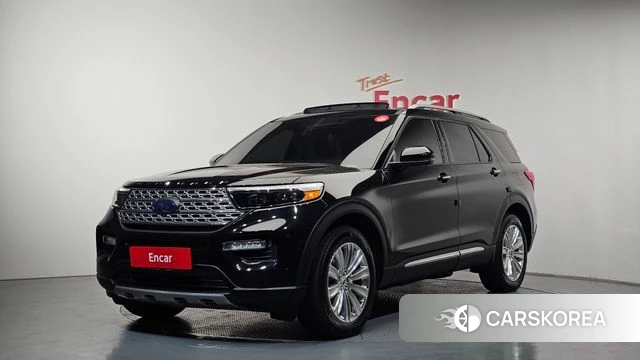 Ford Explorer 6th Generation 2022 Черный из Кореи