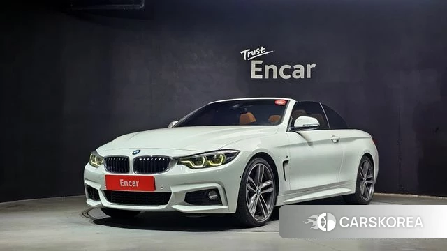 BMW 4 Series (F32) 2019 Белый из Кореи