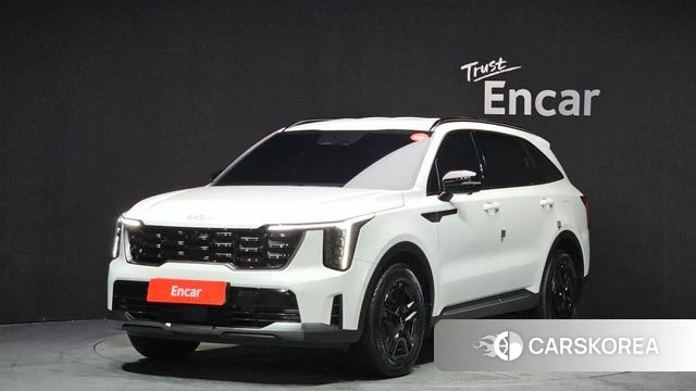 Kia The New Sorento 4th Generation 2023 Белый из Кореи