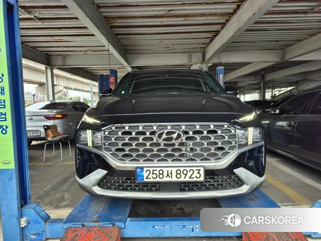 Hyundai The New Santa Fe 2022 Черный из Кореи