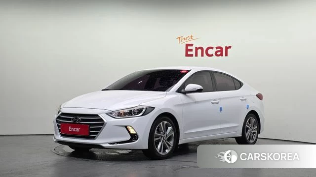 Hyundai Avante AD 2018 Белый из Кореи