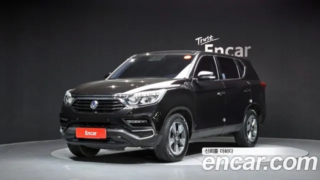 Ssangyong G4 Rexton 2018 Черный из Кореи