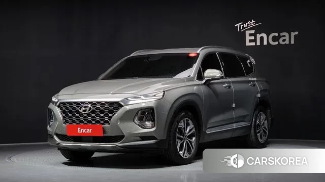Hyundai Santa Fe TM 2019 Серый из Кореи