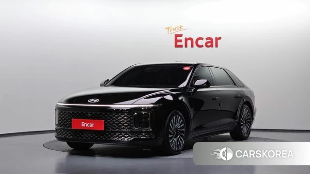Hyundai Grandeur Hybrid (GN7) 2024 Черный из Кореи
