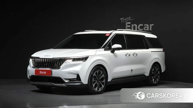 Kia Carnival 4th generation 2023 Белый из Кореи