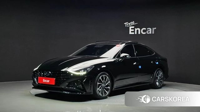 Hyundai Sonata (DN8) 2021 Черный из Кореи
