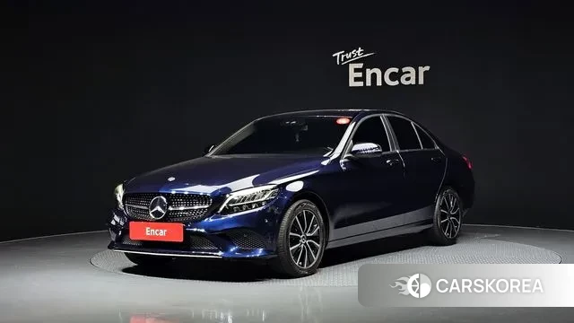 Mercedes-Benz C-Class W205 2019 Синий из Кореи