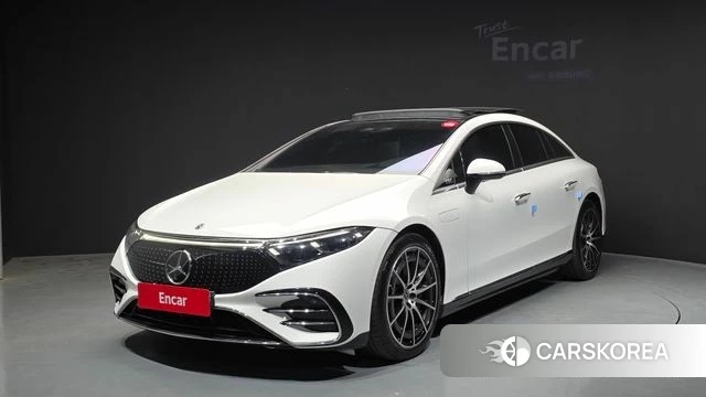Mercedes-Benz EQS V297 2022 Белый из Кореи
