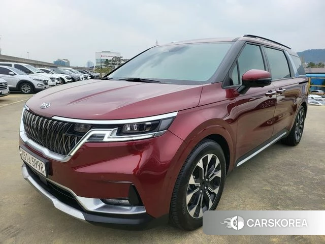 Kia Carnival 4th generation 2020 Красный из Кореи