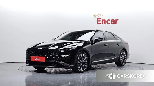 Kia K8 2021 Черный из Кореи