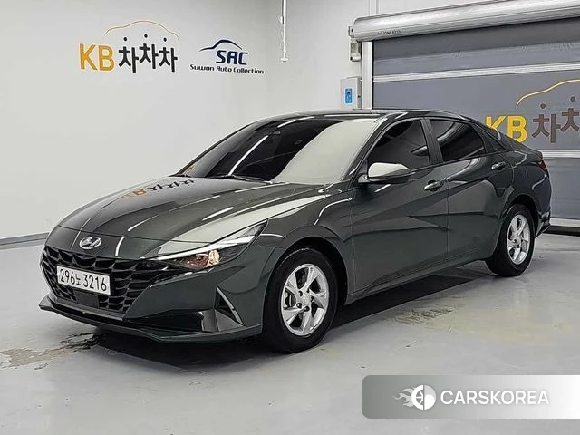 Hyundai Avante (CN7) 2021 Серый из Кореи