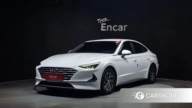 Hyundai Sonata Hybrid (DN8) 2021 Белый из Кореи