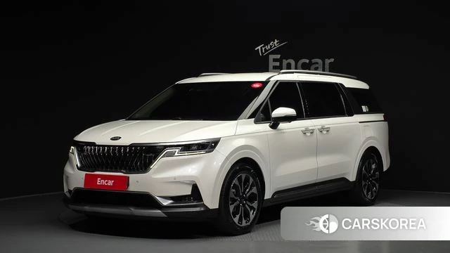 Kia Carnival 4th generation 2021 Белый из Кореи