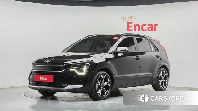 Kia Di Ol Nu Niro 2023 Черный из Кореи