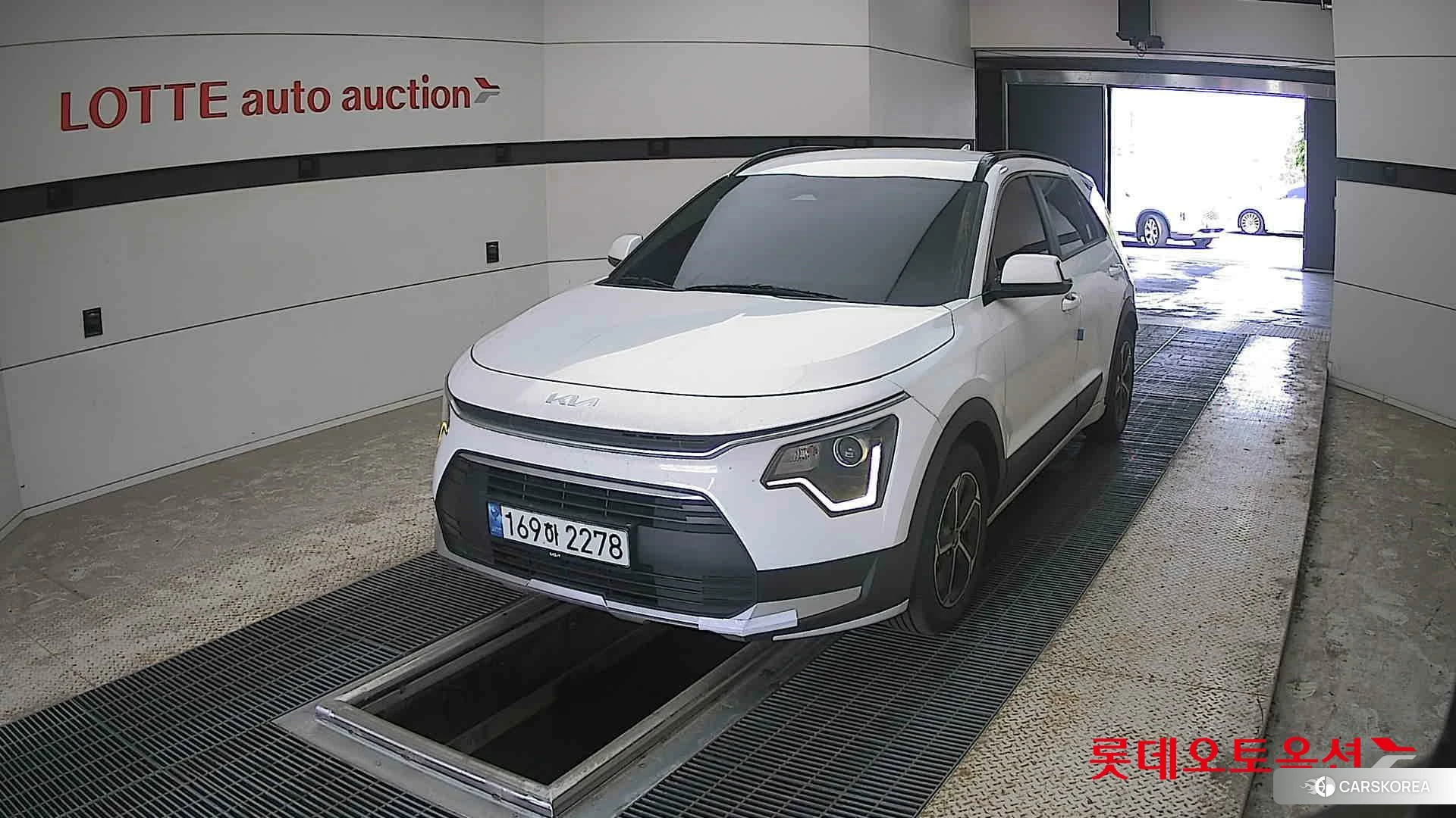 Kia Niro Hybrid 2022 Snow White Pearl (optional) из Кореи