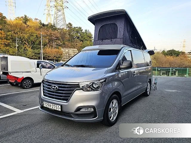 Hyundai The New Grand Starex 2019 Серебристо-серый из Кореи