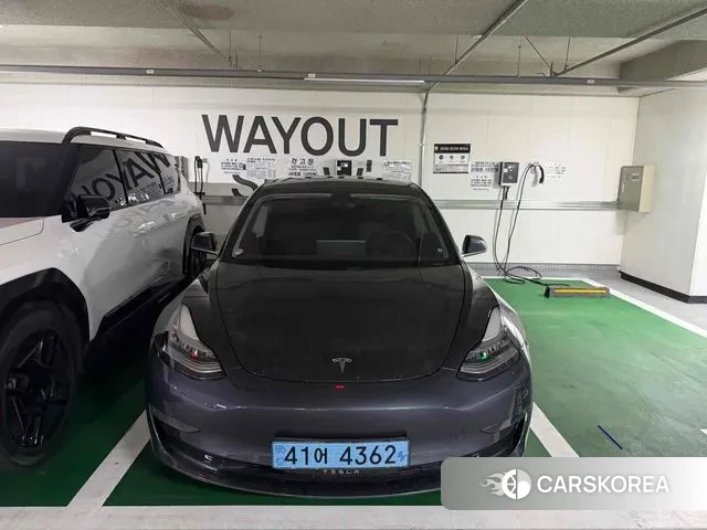 Tesla Model 3 2020 Серый из Кореи