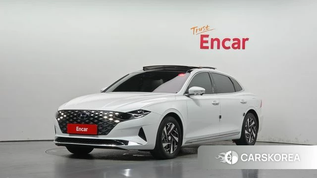 Hyundai The New Grandeur IG Hybrid 2022 Белый из Кореи