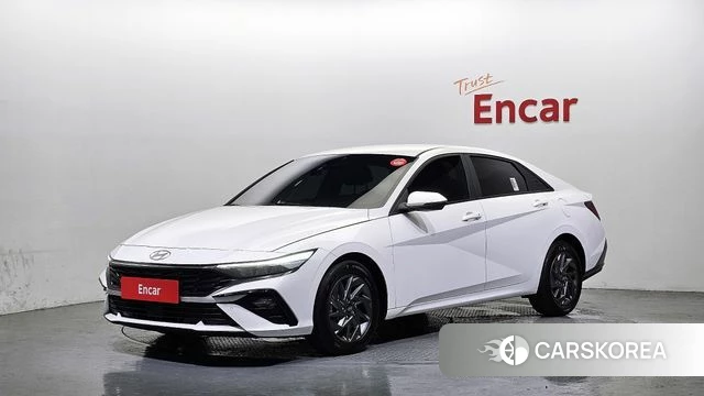Hyundai The New Avante (CN7) 2023 Белый из Кореи