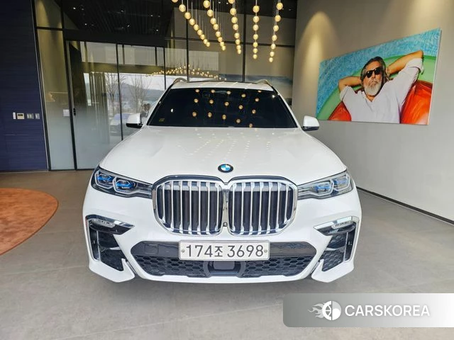 BMW X7 (G07) 2020 Белый из Кореи