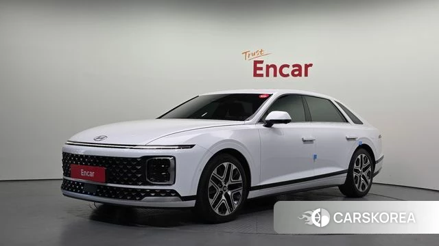 Hyundai Grandeur Hybrid (GN7) 2024 Белый из Кореи