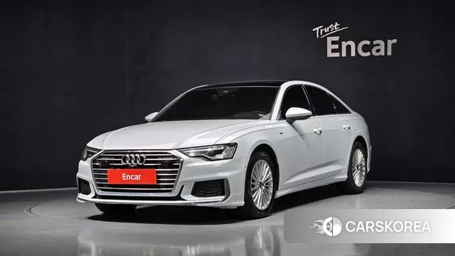 Audi A6 (C8) 2021 Белый из Кореи