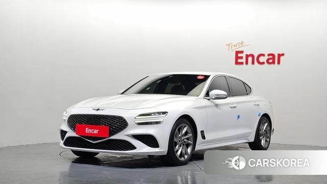 Genesis The New G70 2022 Белый из Кореи