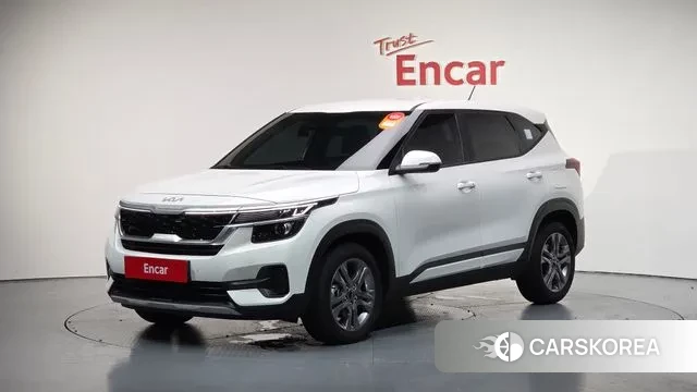 Kia Seltos 2021 Белый из Кореи
