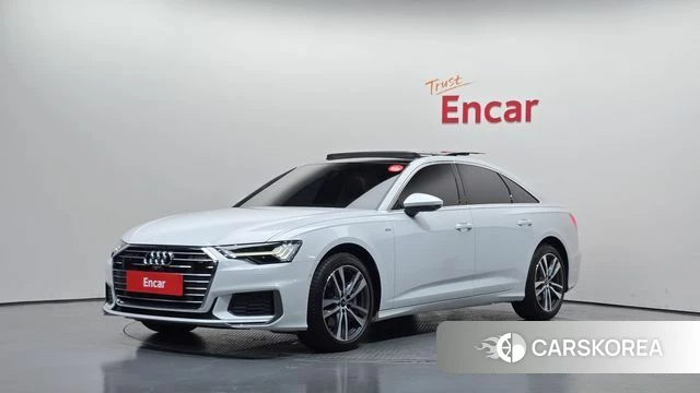 Audi A6 (C8) 2023 Белый из Кореи