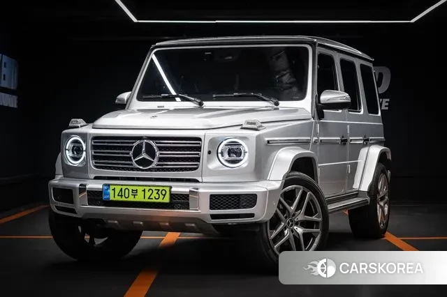 Mercedes-Benz G-Class W463b 2023 Серебристо-серый из Кореи