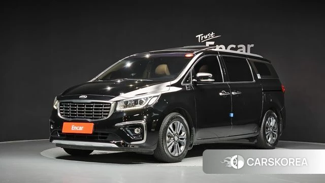 Kia The New Carnival 2019 Черный из Кореи