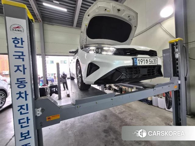 Kia The New K3 2nd generation 2022 Белый из Кореи