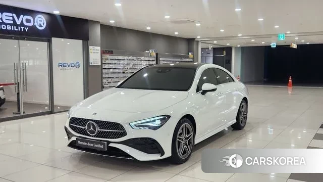 Mercedes-Benz CLA-Class C118 2023 Белый из Кореи