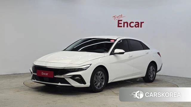 Hyundai The New Avante (CN7) 2024 Белый из Кореи