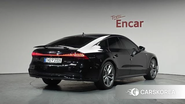 Audi A7 (4K) 2022 Черный из Кореи